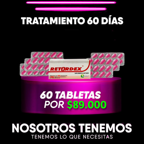 RETORDEX DISFUNCION SEXUAL Y RETARDANTE