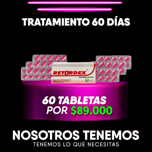 RETORDEX DISFUNCION SEXUAL Y RETARDANTE
